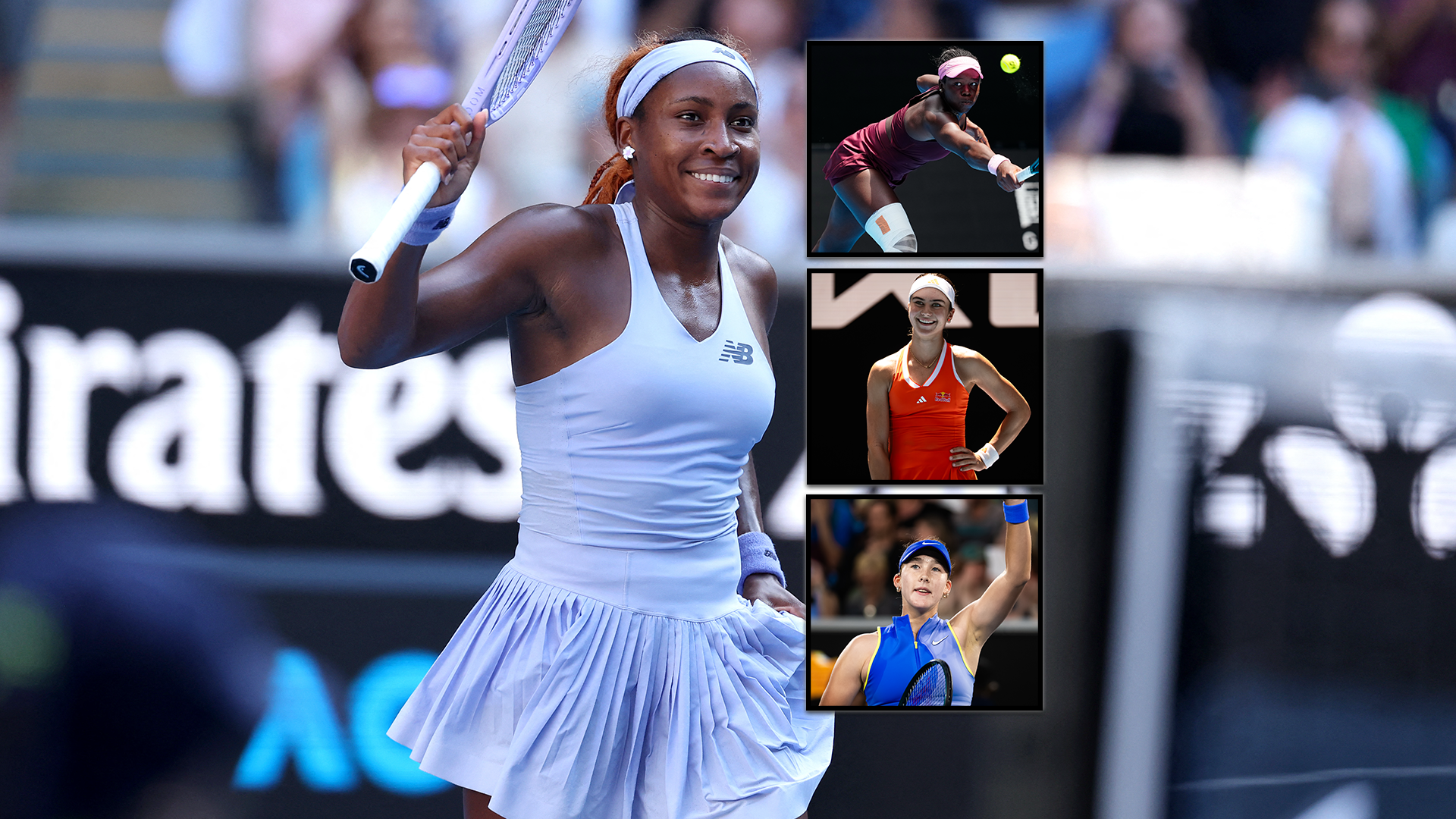 Coco Gauff, još uvek samo 21, pozdravlja vršnjake sledeće generacije kao tinejdžerski talas na Australian Openu