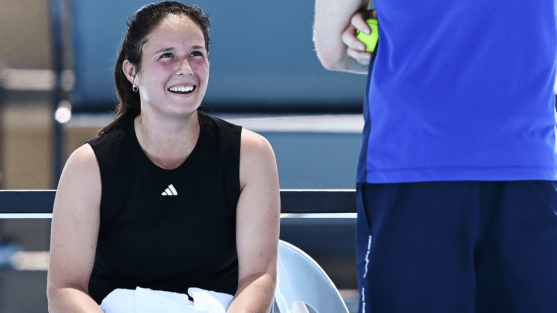 Daria Kasatkina je "daje 'bez brige' pukotinu" na prvom Australian Openu kao Aussie državljanin