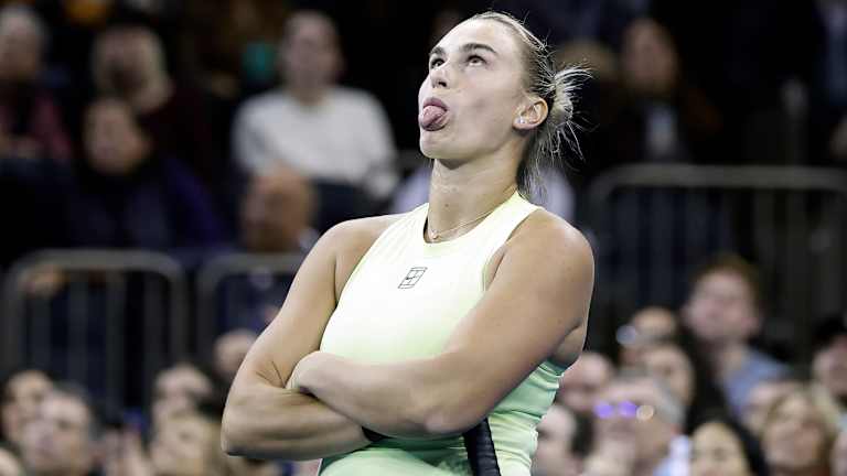 Sabalenka na Garden Cupu, jednoj od nekoliko vansezonskih izložbi na njenom prepunom rasporedu.