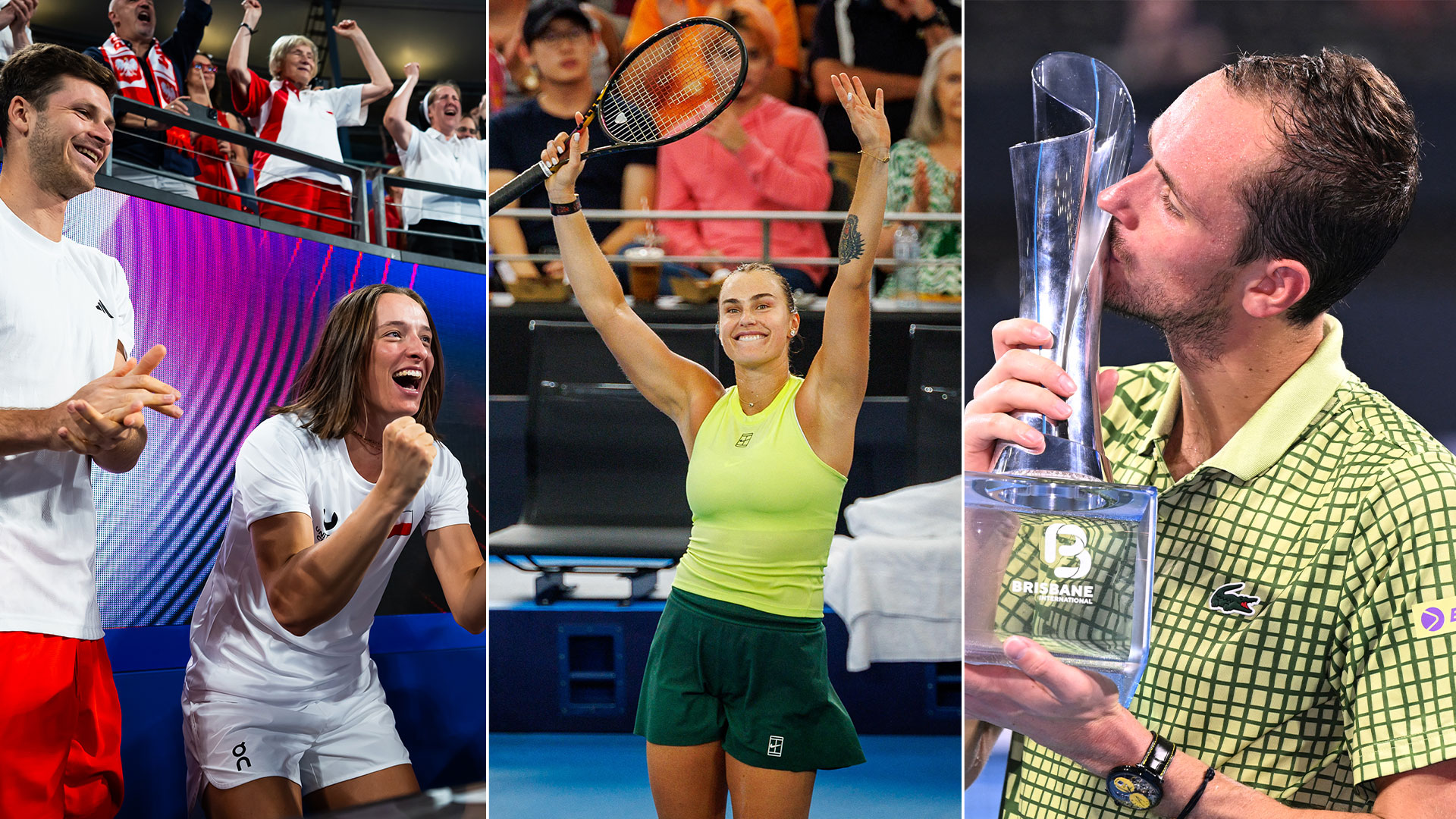 Sabalenka, Medvedev, Swiatek, Benčić, Bublik: Ko je imao najznačajniju pobedu prve nedelje?