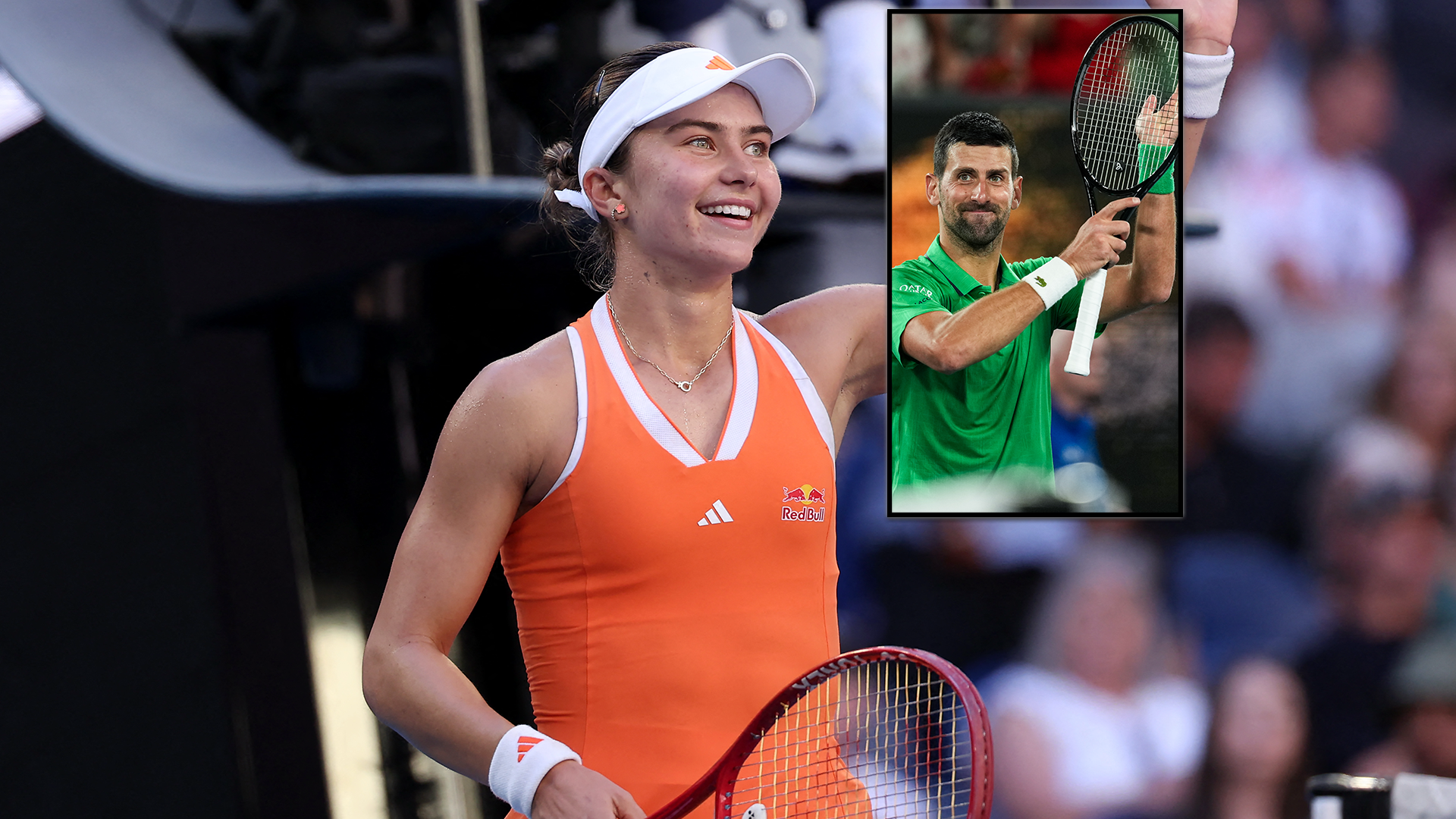 Savet Novaka Đokovića inspirisao je Ivu Jović do prve pobede u Top 10, četvrtom kolu Otvorenog prvenstva Australije