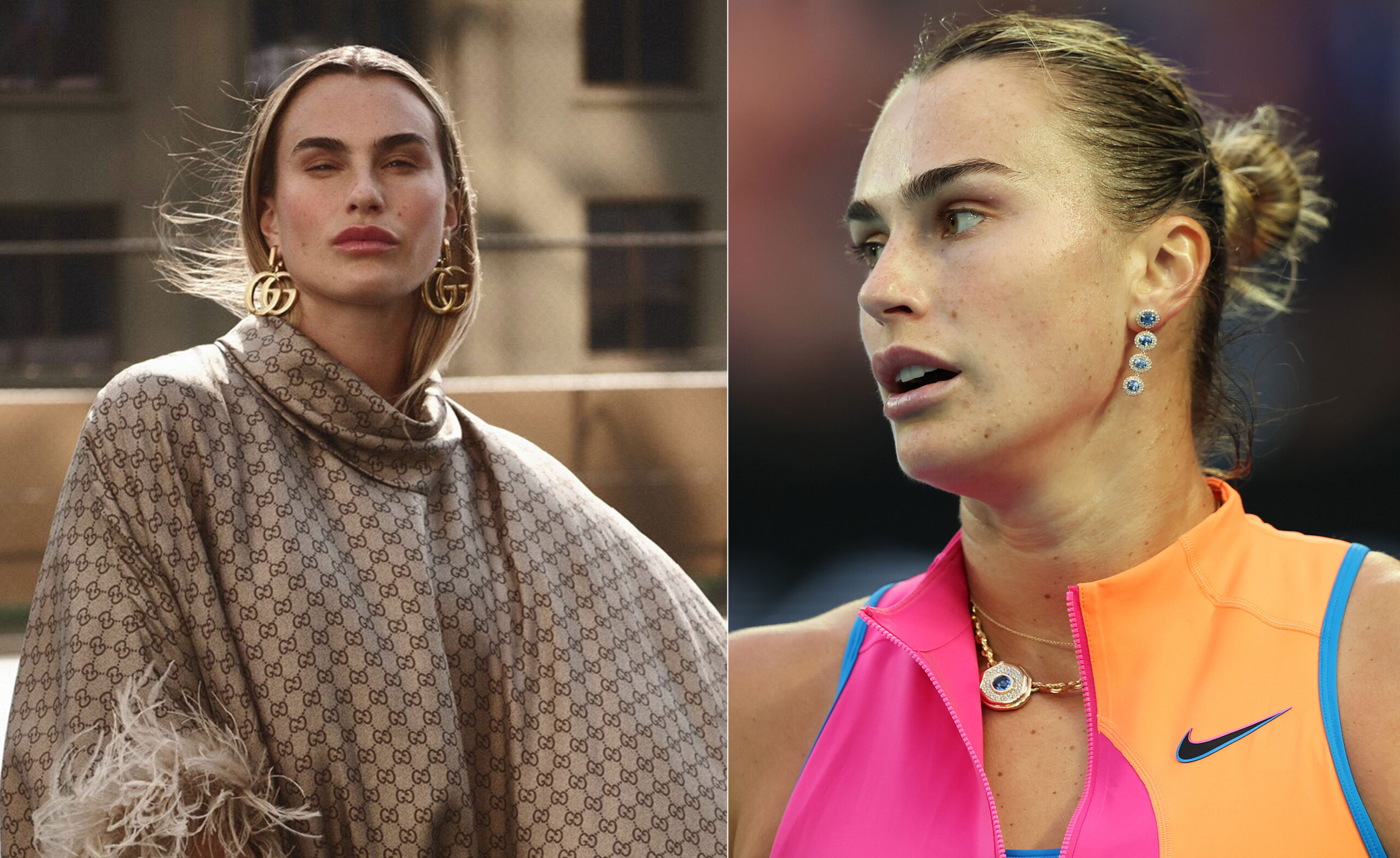 Sjaj inspirisan plažom i vesti iz Guccija: Kako Arina Sabalenka služi stil na Australian Openu