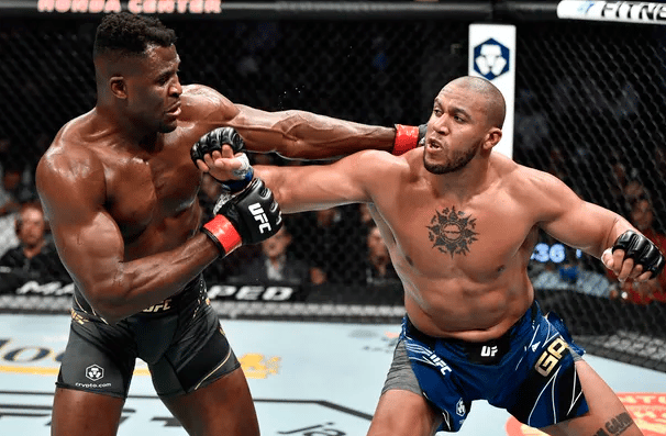 Francis Ngannou Ciryl Gane
