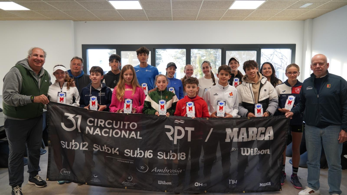 Uspeh na Ferrero Tennis Academy of the RPT Junior Circuit - MARCA by Wilson
