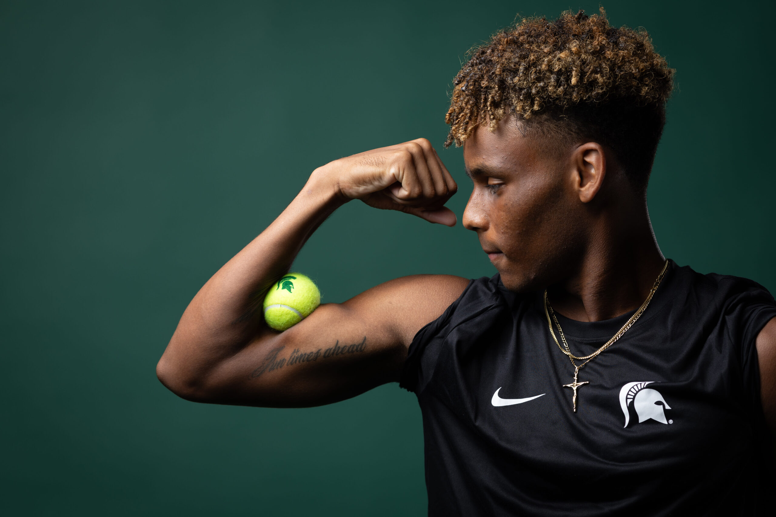 As Mičigen Stejta Metju Forbs podstiče "vatru koja je nedostajala" u koledž tenisu