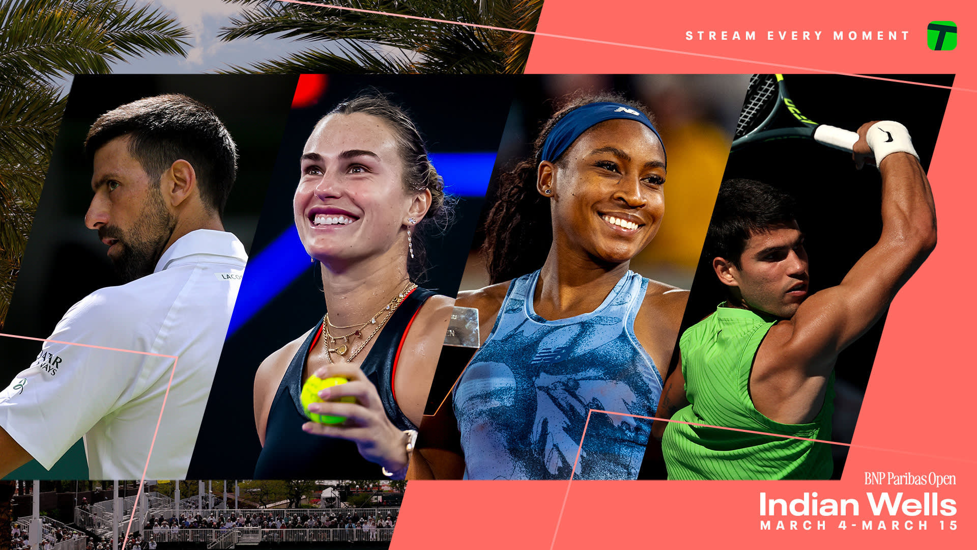 Gde gledati Indijan Vels: 2026 BNP Paribas Open je samo na teniskom kanalu