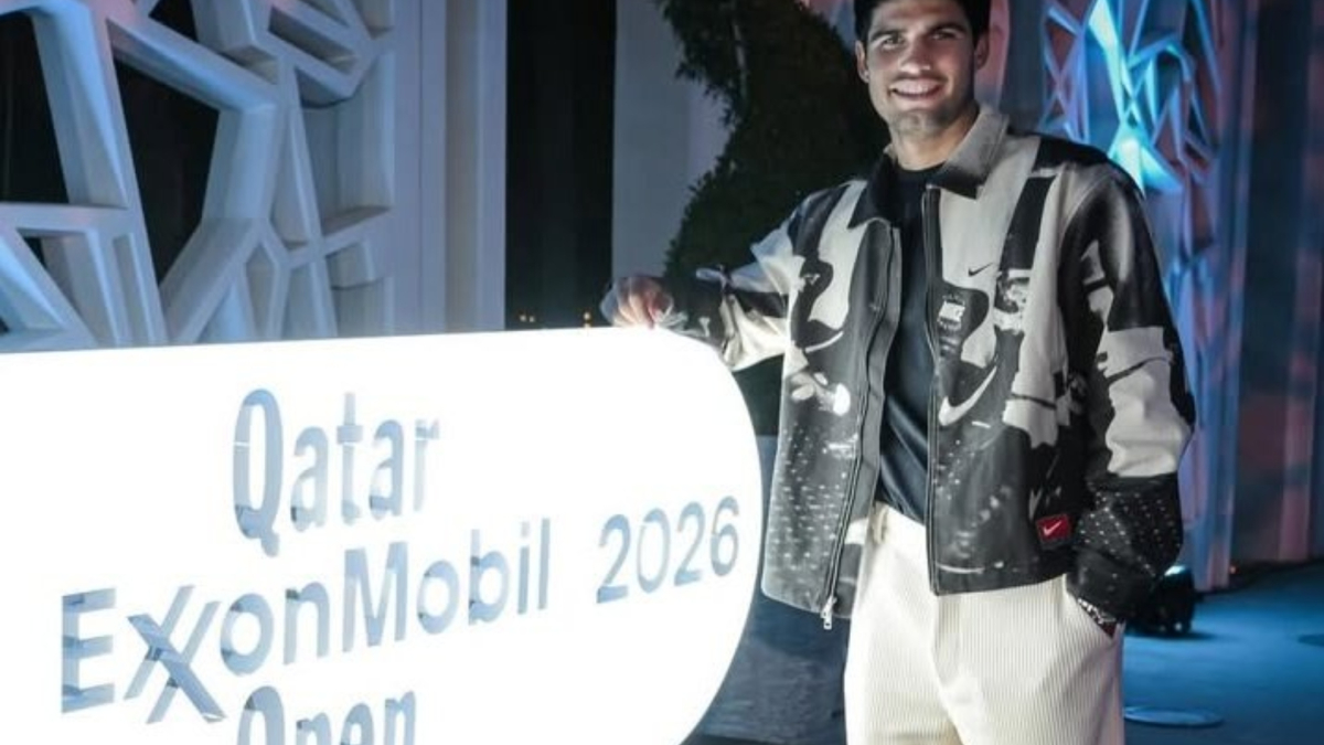 Alkaraz se brine o svakom detalju: trenira u popodnevnim satima u Dohi kako bi se navikao na uslove za igru