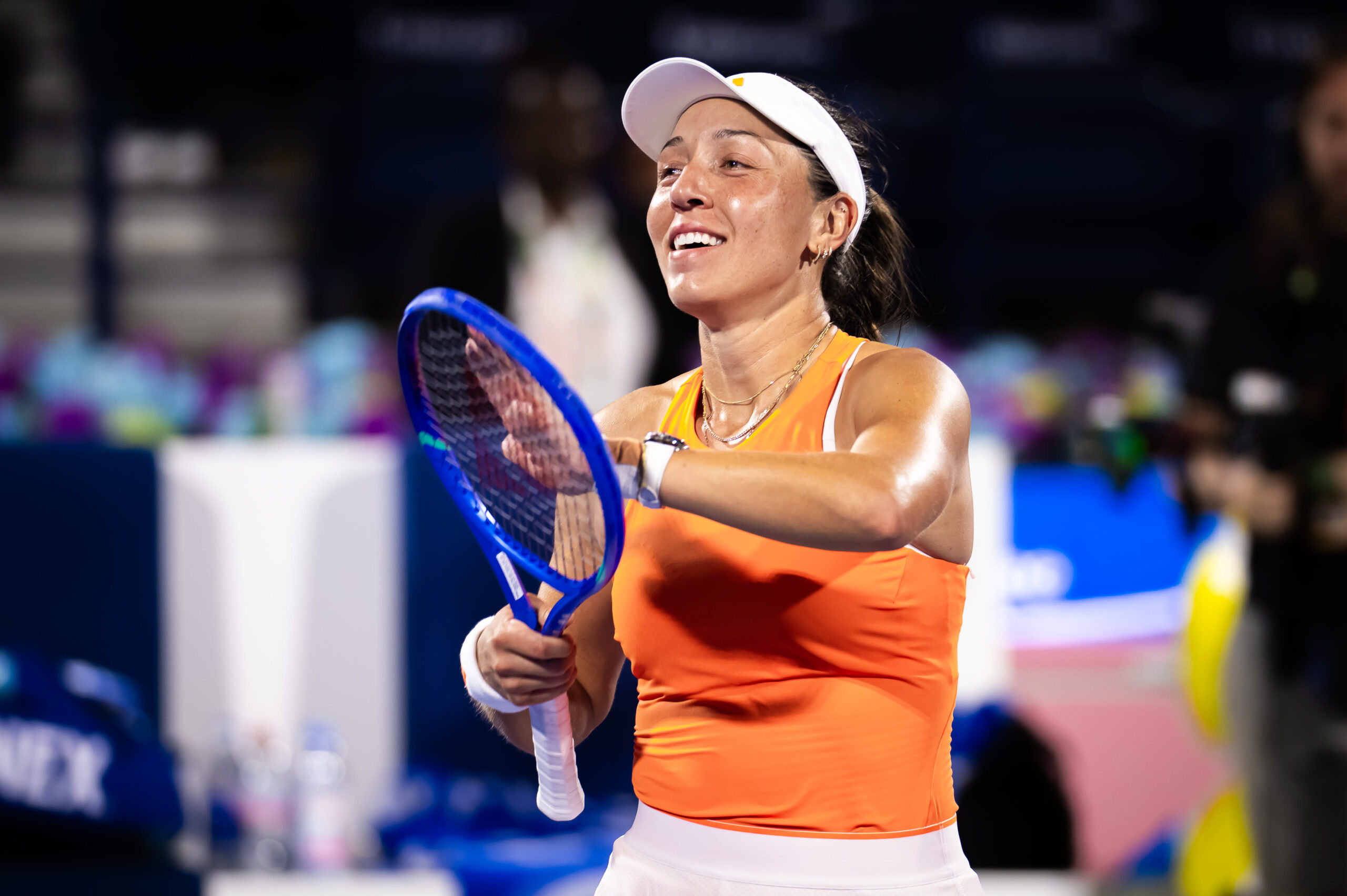 Džesika Pegula sada 5-0 protiv Amande Anisimove nakon što je radila put nazad u polufinalu Dubaija