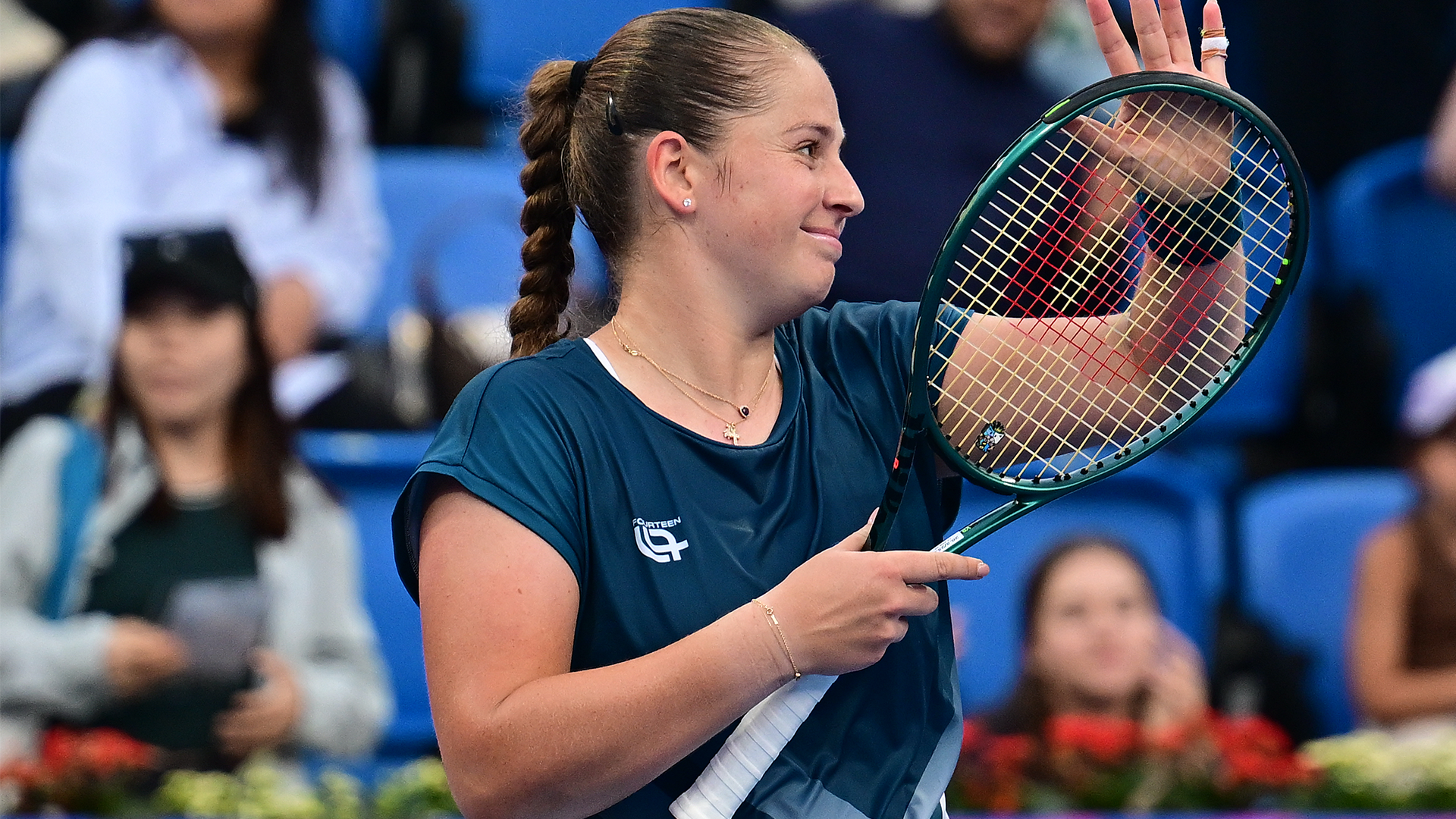 Jelena Ostapenko odlaže konferenciju za štampu u Dohi kako bi gledala triler Maria Sakkari-Iga Sviatek