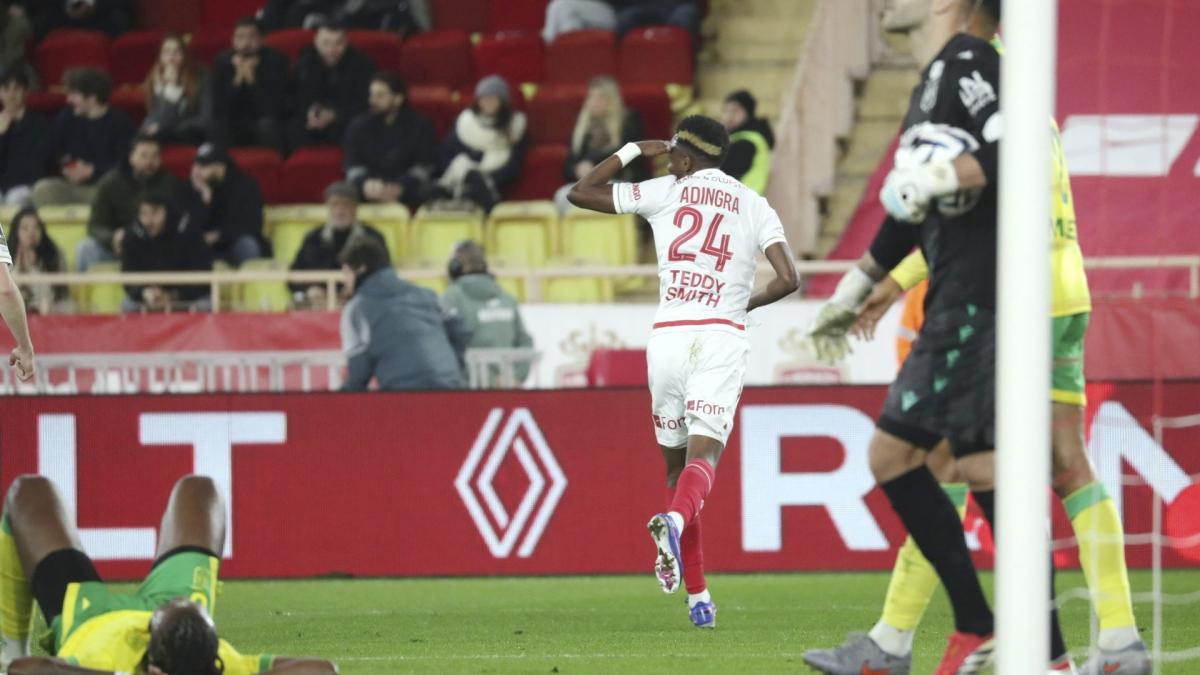 Ligue 1: brojčano nadjačan, AS Monako gura FK Nantes u crvenu zonu
