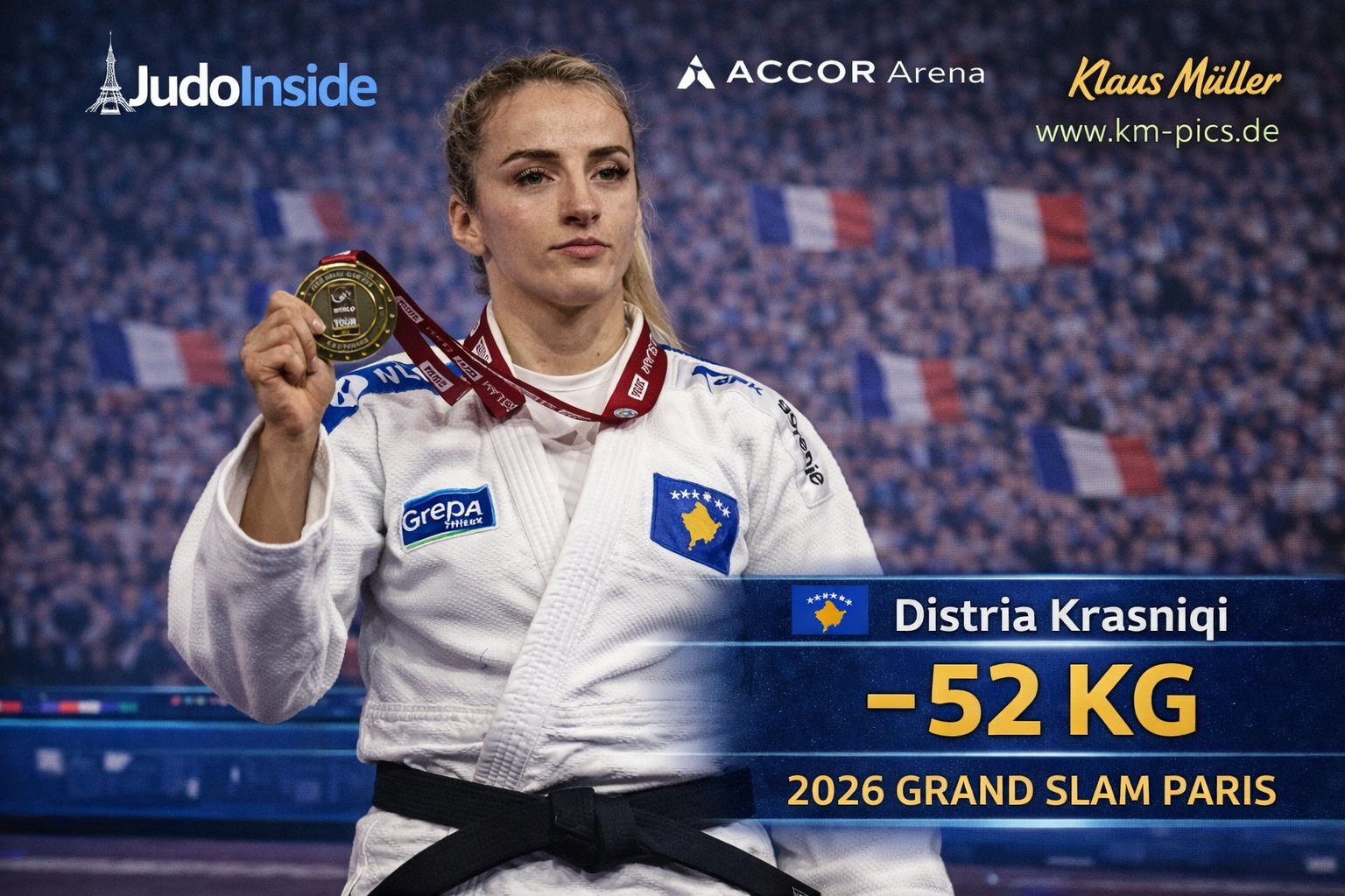 Ljubavna afera Distrije Krasniki sa Parizom, četvrto zlato