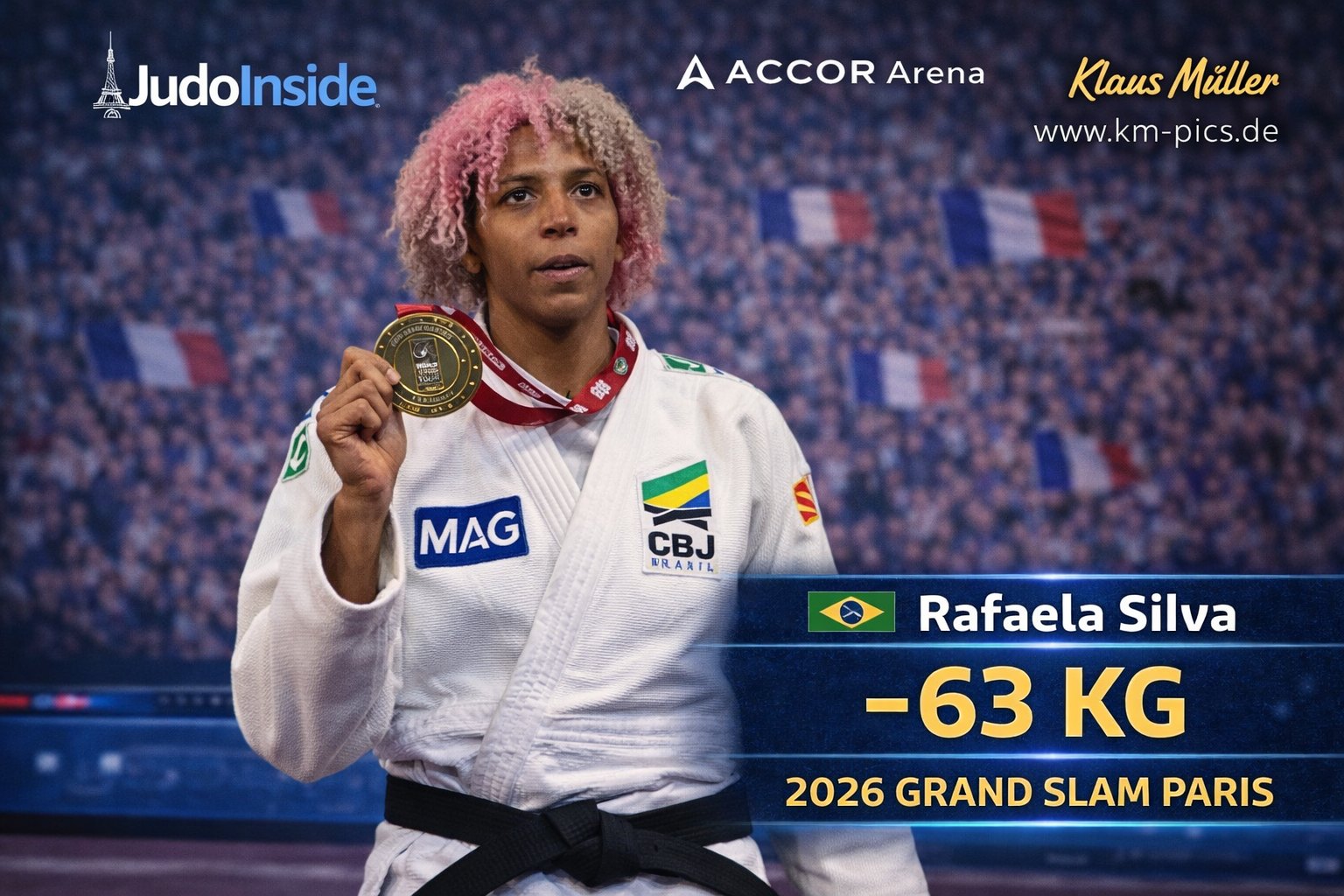 Rafaela Silva isporučuje i osvaja Pariz