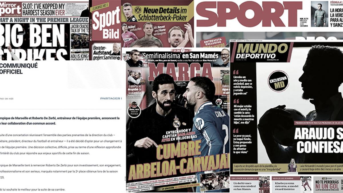 Razlozi za odlazak Roberta De Zerbija, veliki tune-up između Arbeloa i Carvajal
