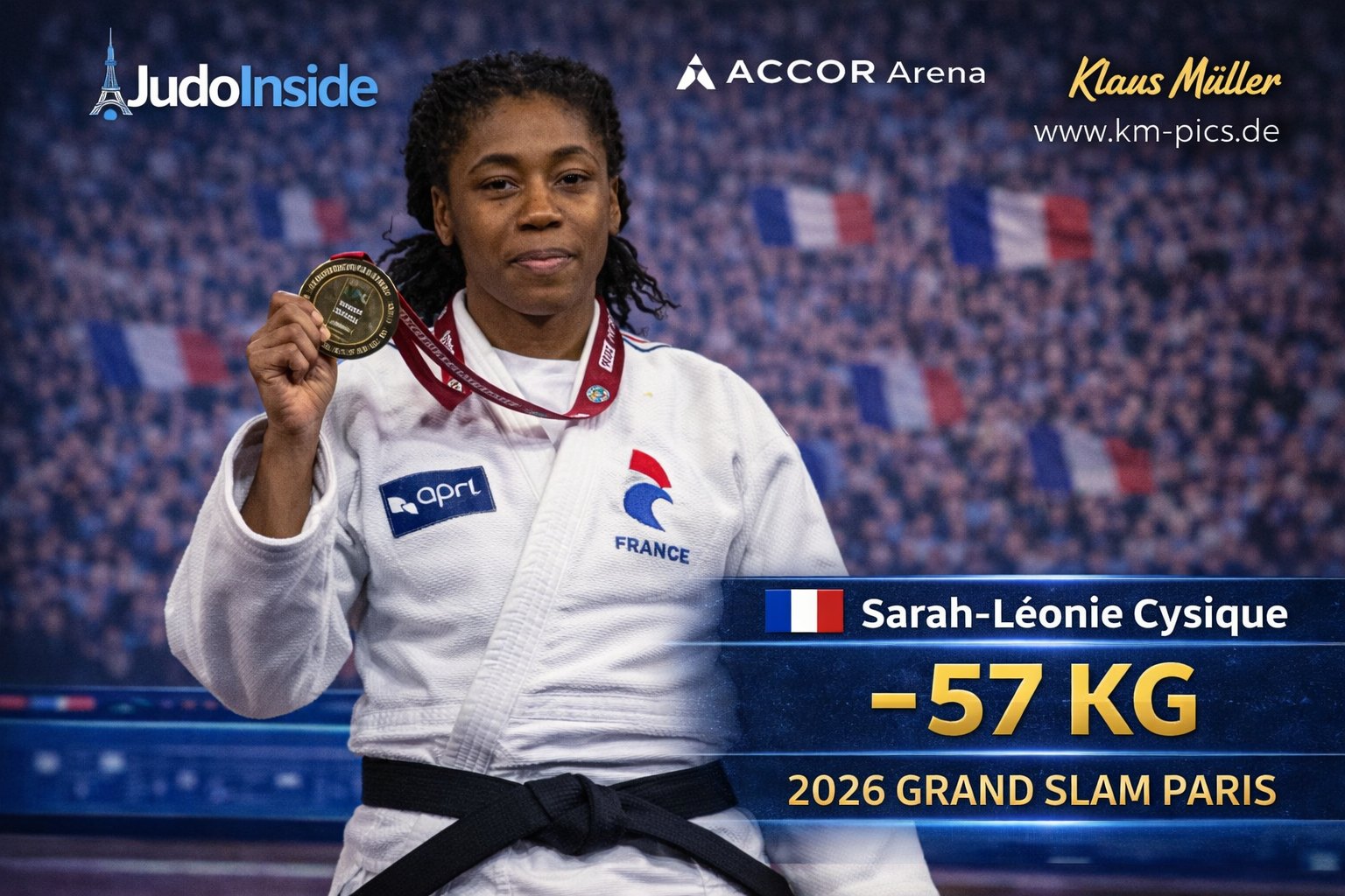 Sarah-Leonie Cisikue konačno poseduje Pariz