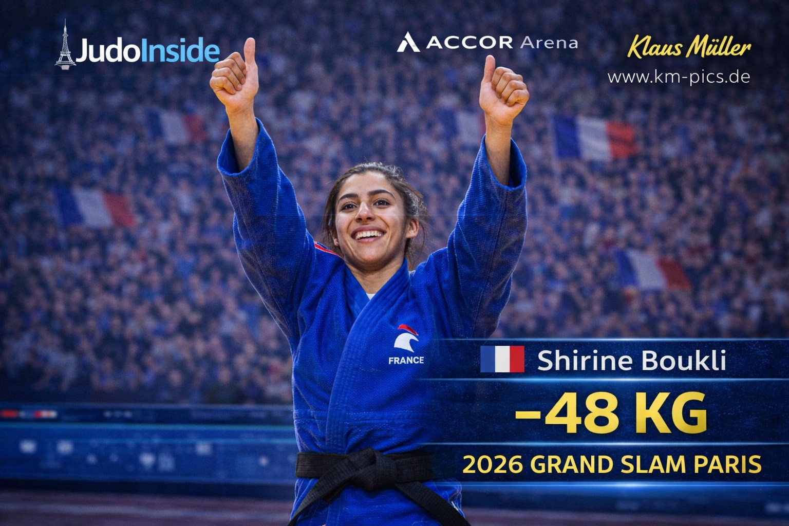 Shirine Boukli se vratila na zlato u Parizu