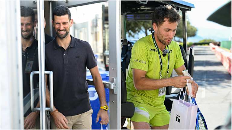 Neki od naših specijalnih gostiju su zatraženi za TikToks i nepotrebno je reći da su Jessica Pegula i Madison Keis igrali loptu sa svojim pitanjem.