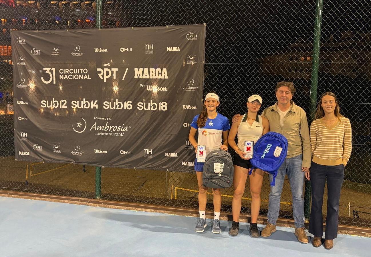U16 šampion i finalista u teniskom centru RPT Higueron - Marca by Wilson