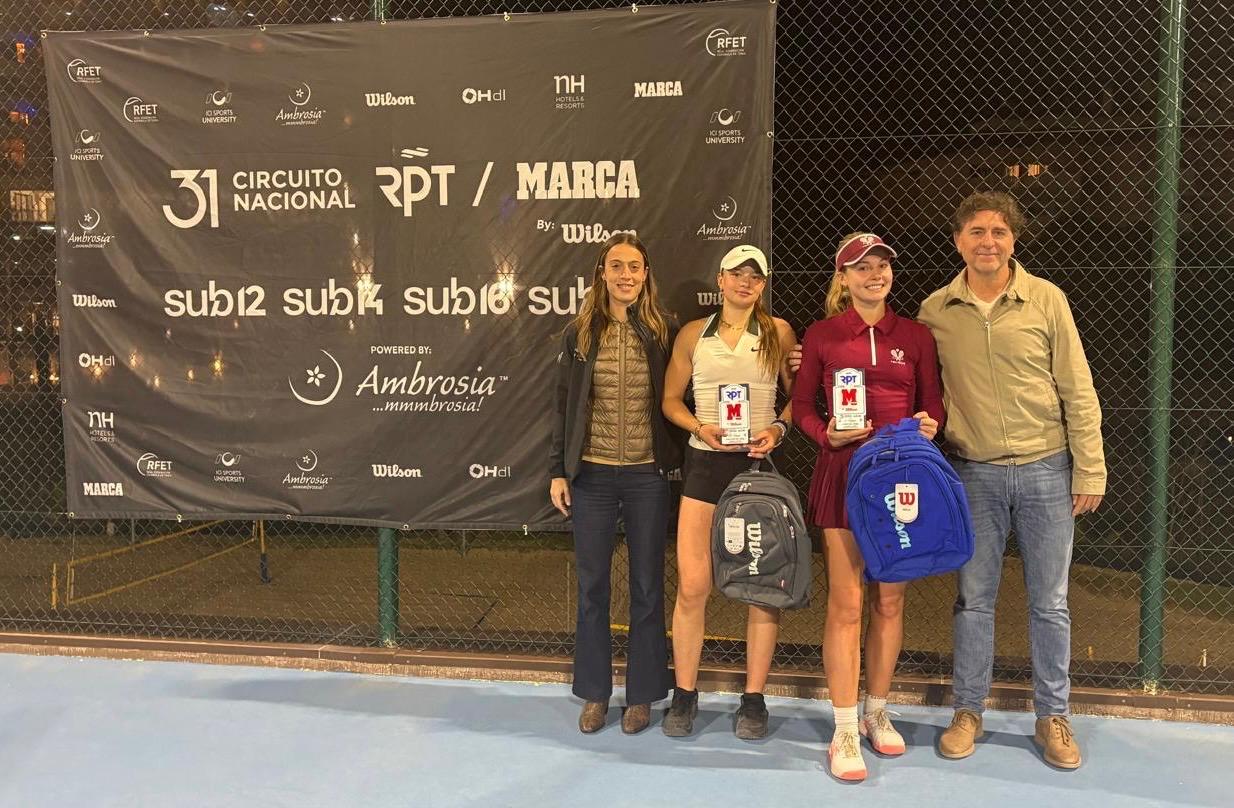 U18 šampion i finalista u teniskom centru RPT Higuerón - Marca by Wilson