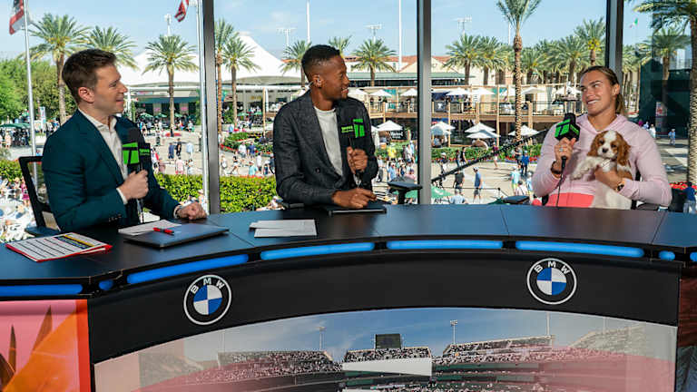 Sa Ešom na setu, to je bio četveronožni snimak - sa četvoronožnim prijateljem.