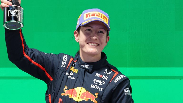 Britanka Alisha Palmovski može biti jedan od kandidata za titulu u F1 akademiji ove godine (Kredit: Red Bull Content Pool)