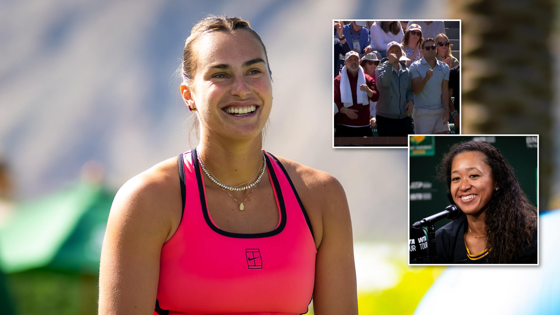 Arina Sabalenka, Naomi Osaka i agencija se mešaju iza sastanka u Indijan Velsu