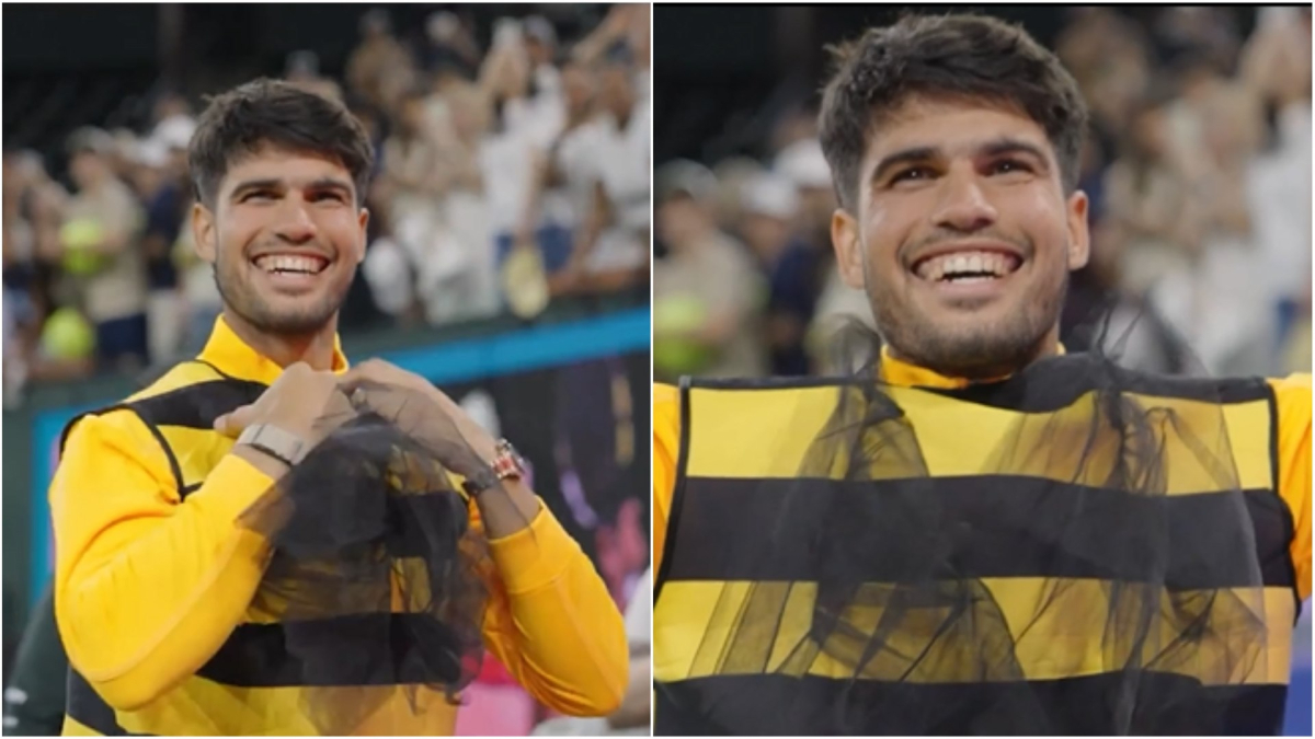 Alkaraz se oblači kao pčela u Indijan Velsu: "Morao sam to da uradim za njih"