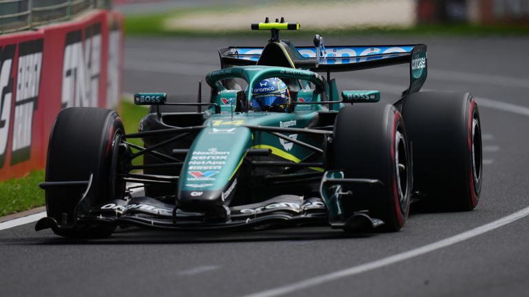 Aston Martin vozač Fernando Alonso