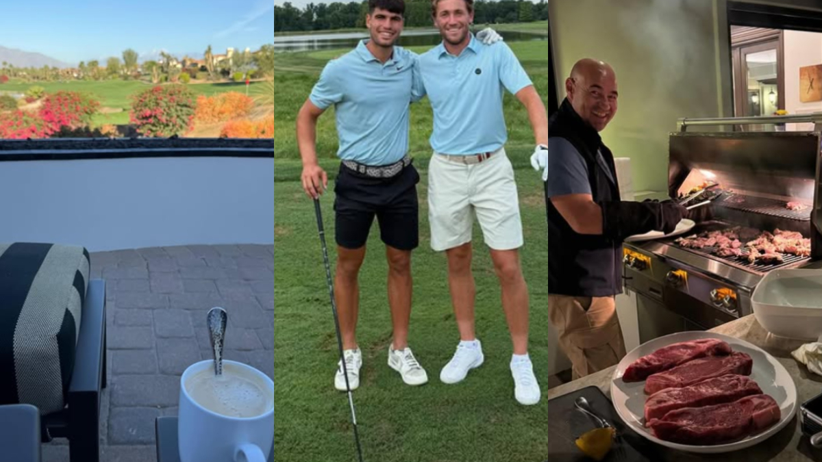 Alkarazovo slobodno vreme u Indijan Velsu: golf sa Đokovićem i Zverevom, roštilj, kartanje...