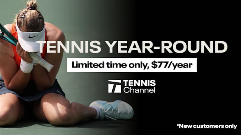 Stream live mečeva i pune reprize na Tennis Channel App.