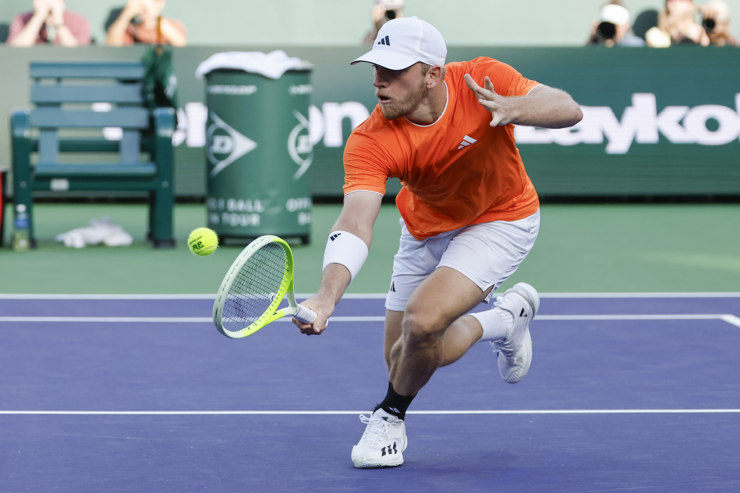 Davidovič gubi dve meč lopte protiv Tiena i oprašta se od Indijan Velsa