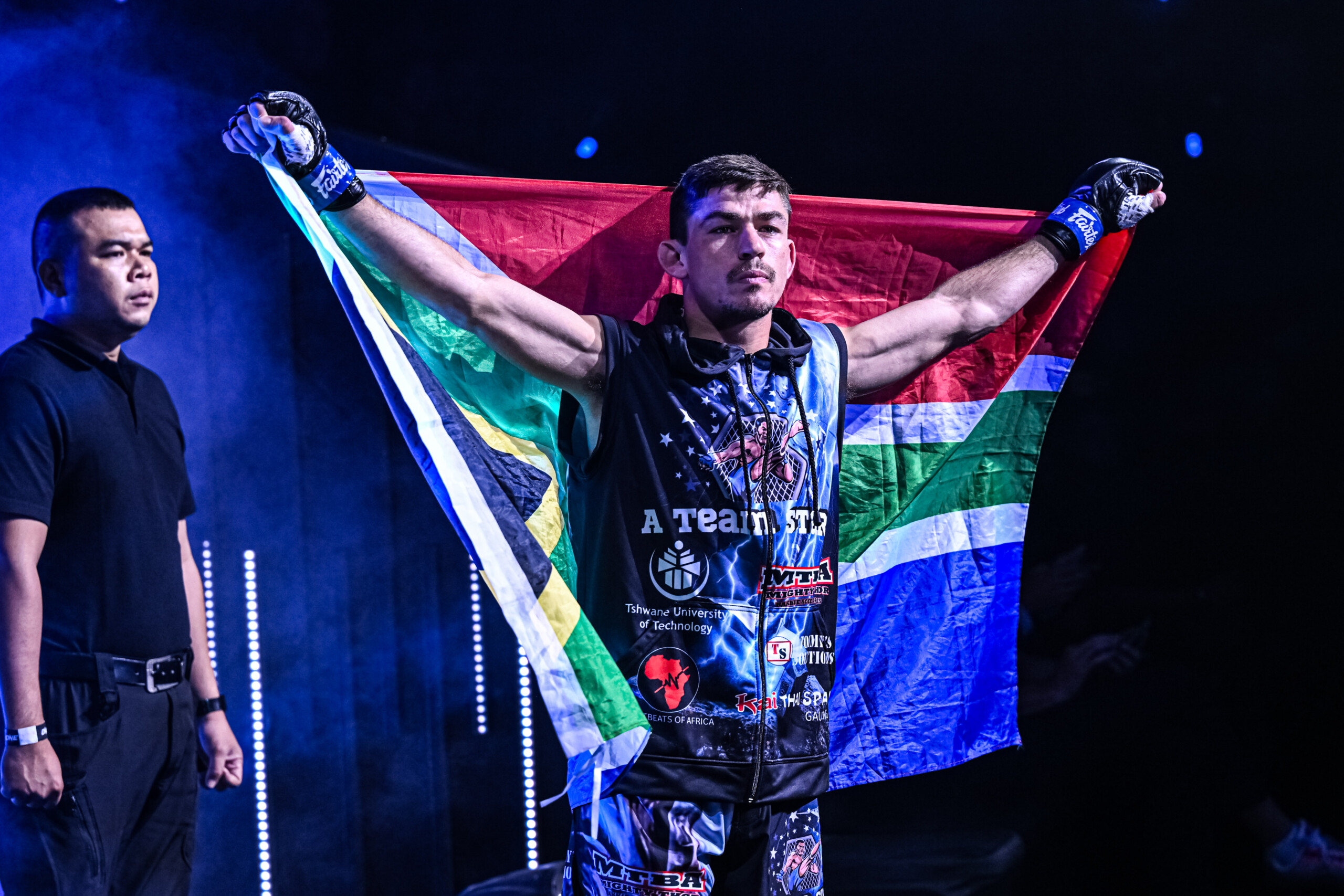 Avazbek Kholmirzaev Willie van Rooyen ONE Fight Night 37 1