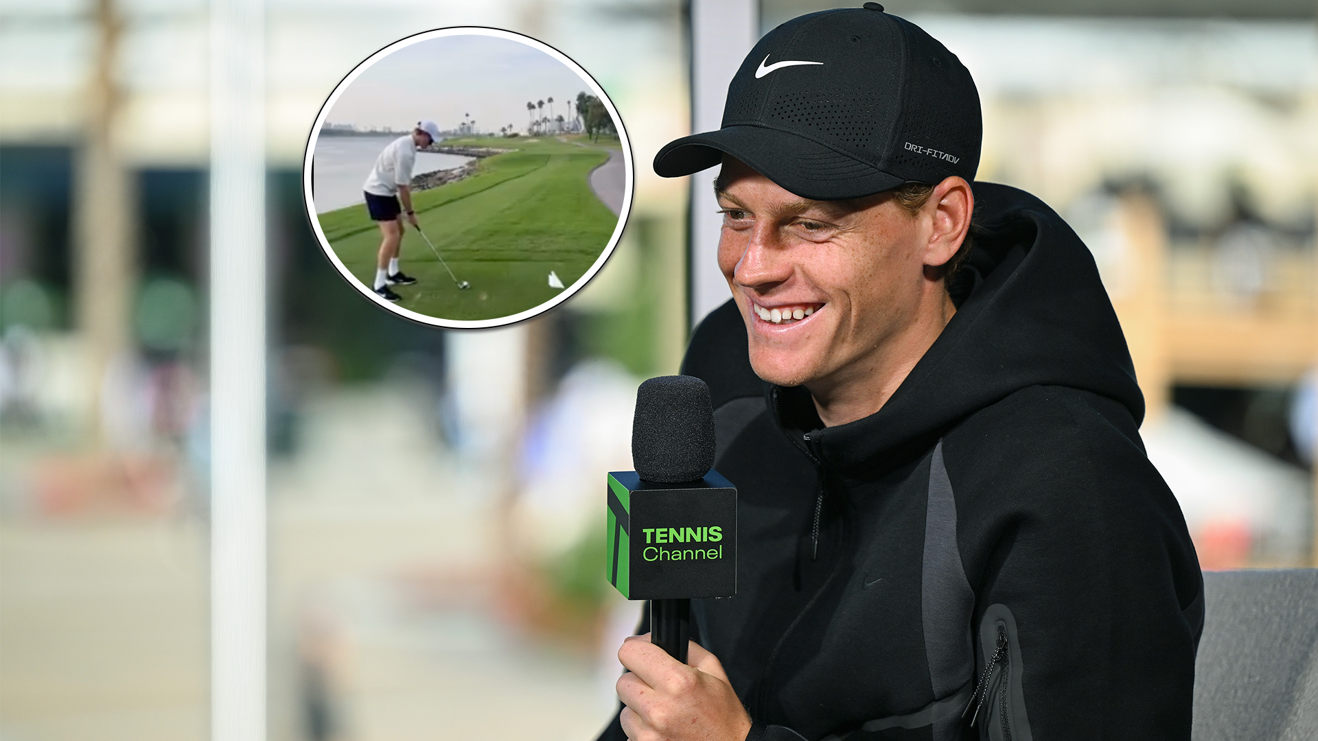 Jannik Sinner kreditira teniske trenere za poboljšanje svog golf zamaha u Indijan Velsu