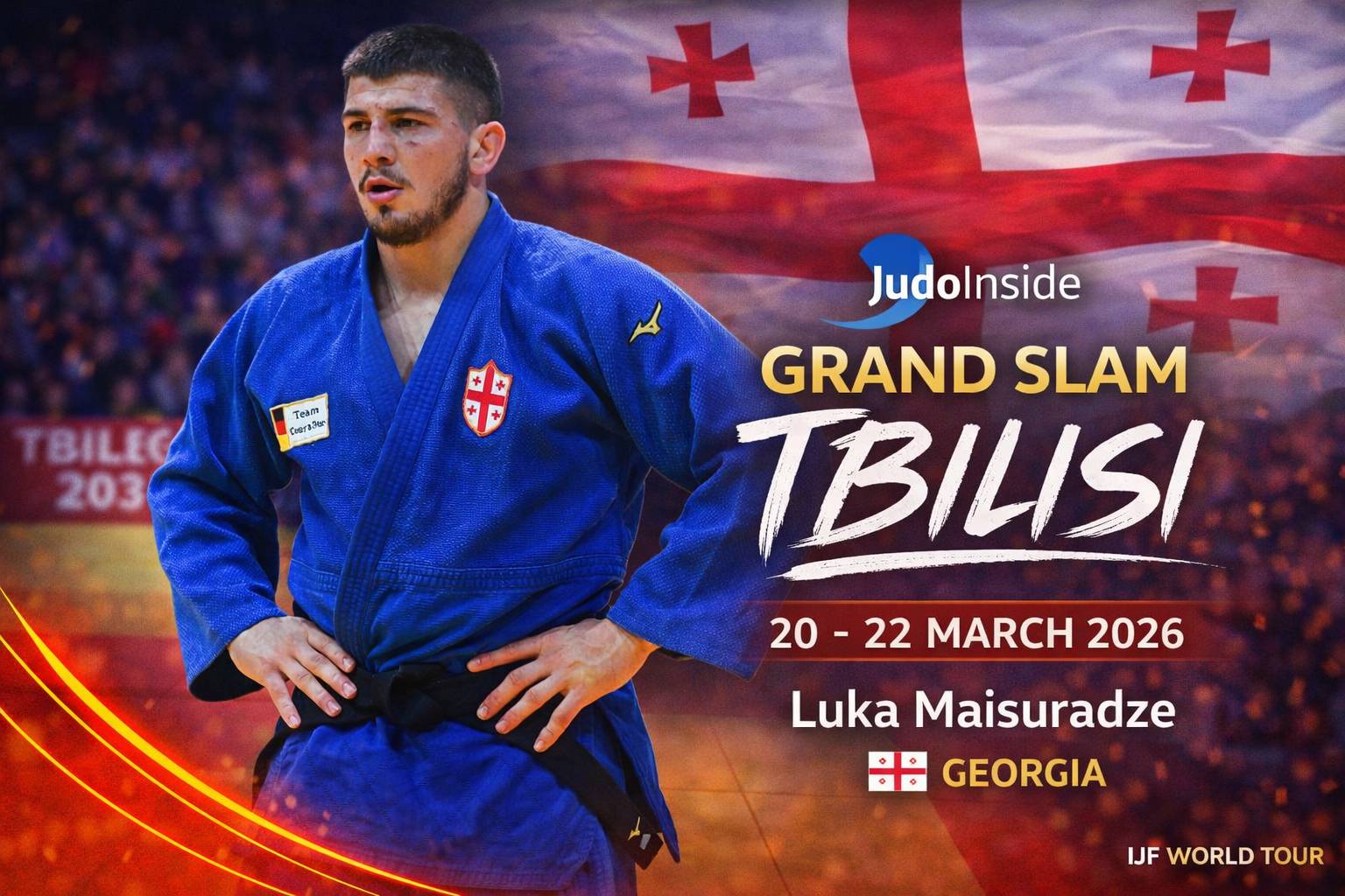 Luka Maisuradze isporučio domaće zlato na U90kg u Tbilisiju