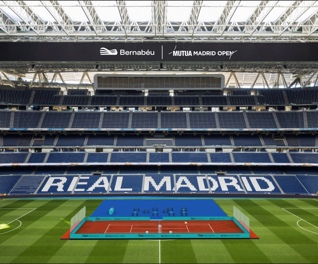 Mutua Madrid Open čini zvaničnim da će Bernabeu postati teniski teren tokom turnira