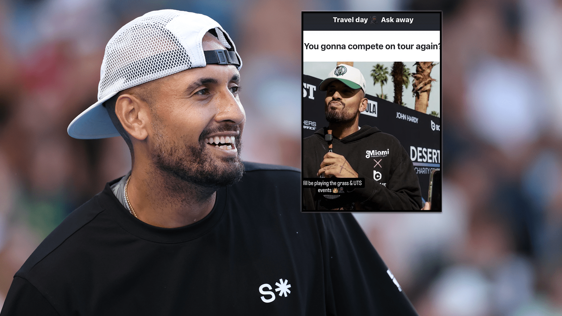 Nik Kirjos prihvata BOSS Open vajld kartu nakon što je zadirkivao povratak na travi