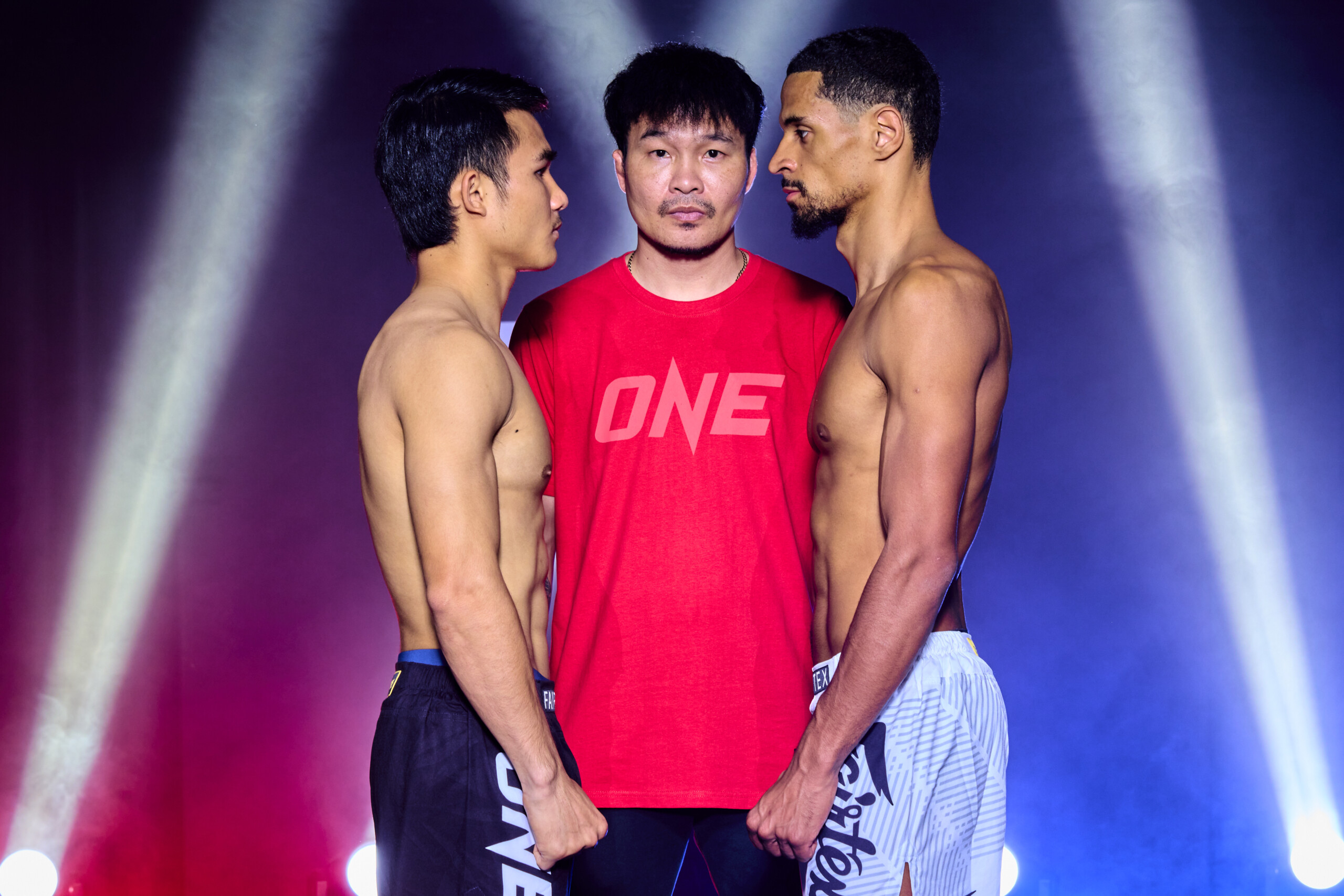 Worapon and Arthur Brossier face off ahead of ONE Friday Fights 145