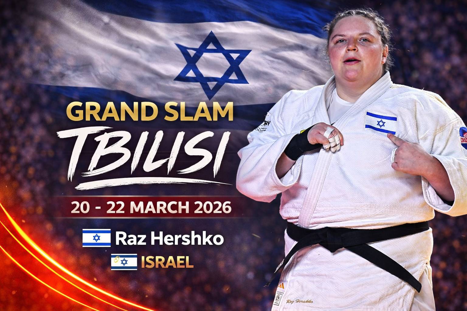 Raz Herško potvrdio status prvog nosioca sa +78kg zlata u Tbilisiju