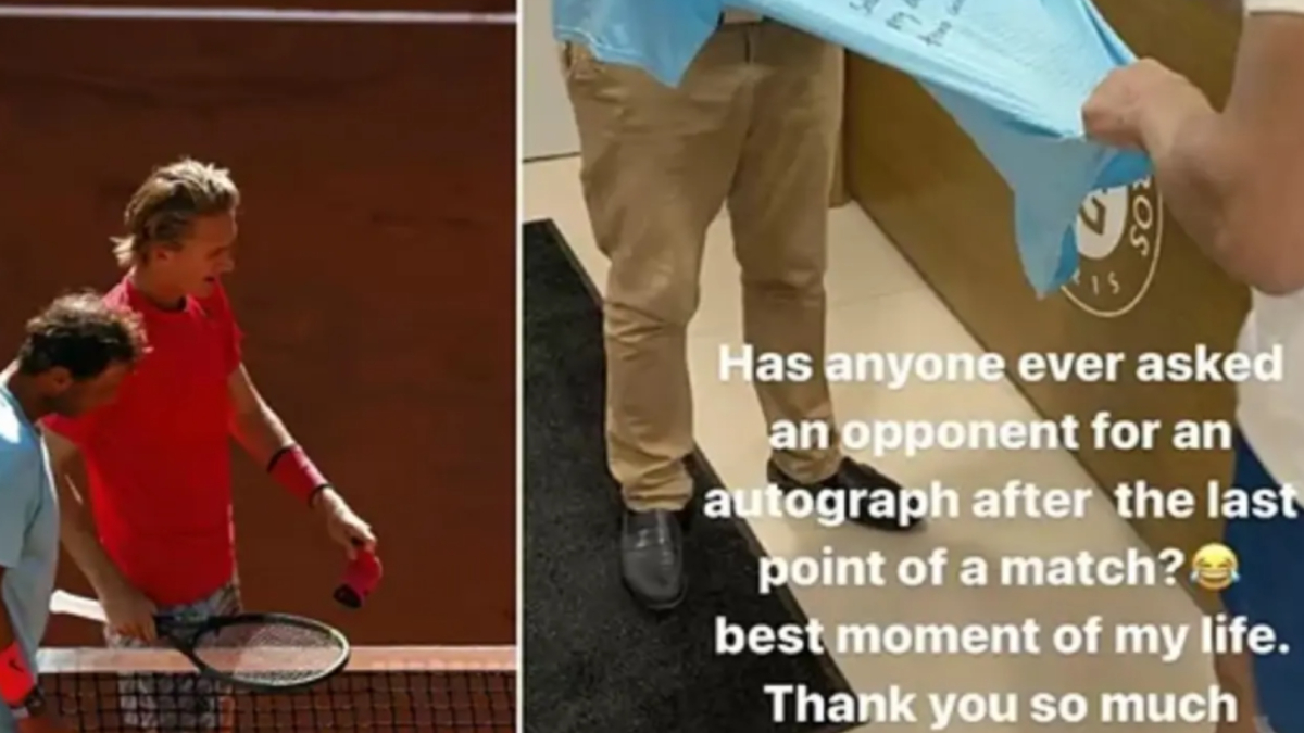 Sebastian Korda, Alkarazov rival i navijač Nadala: nazvao je svoju mačku Rafa i zatražio njegov dres nakon što je izgubio