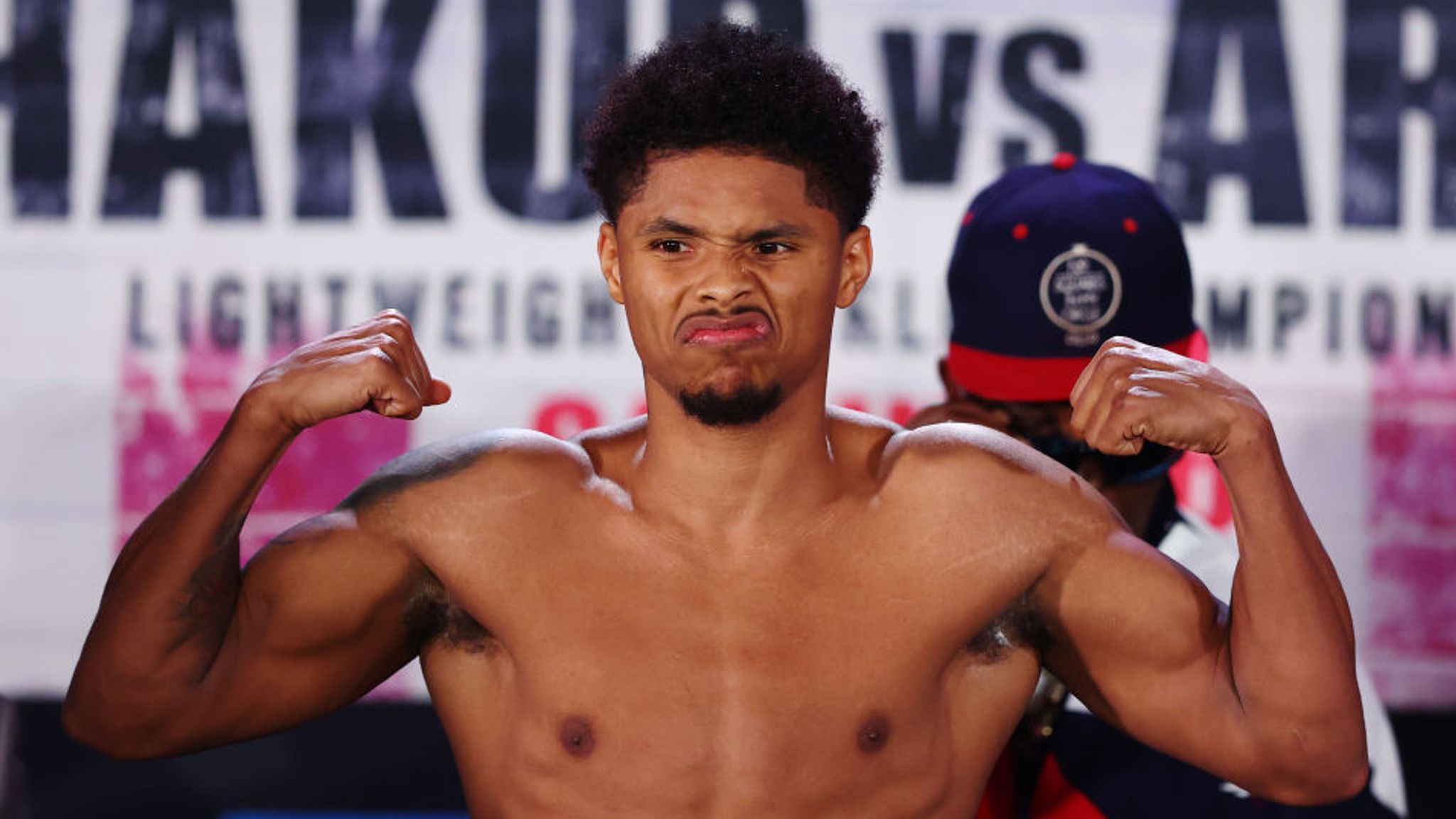 Shakur Stevenson Oči 135 funti Naslov