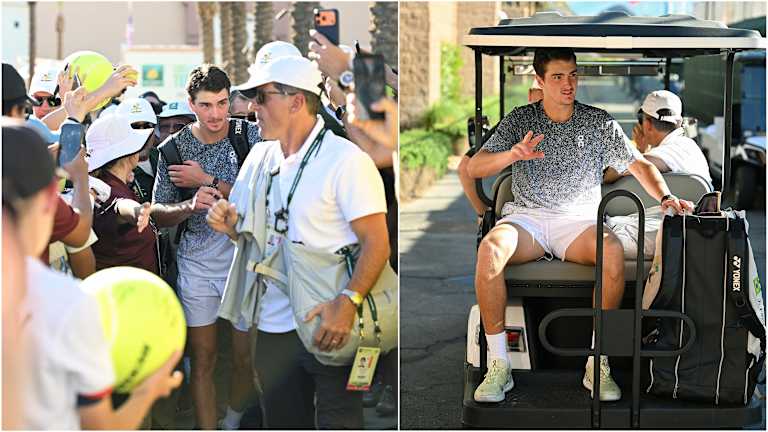 Fonseka je dočekao veliki broj sledbenika i učinio je sve što je mogao da udovolji zahtevima za autogram i prizna svima koji viču njegovo ime,