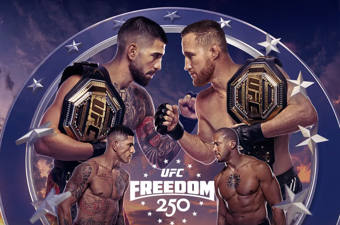 Prvi pogled na UFC Belu kuću poster