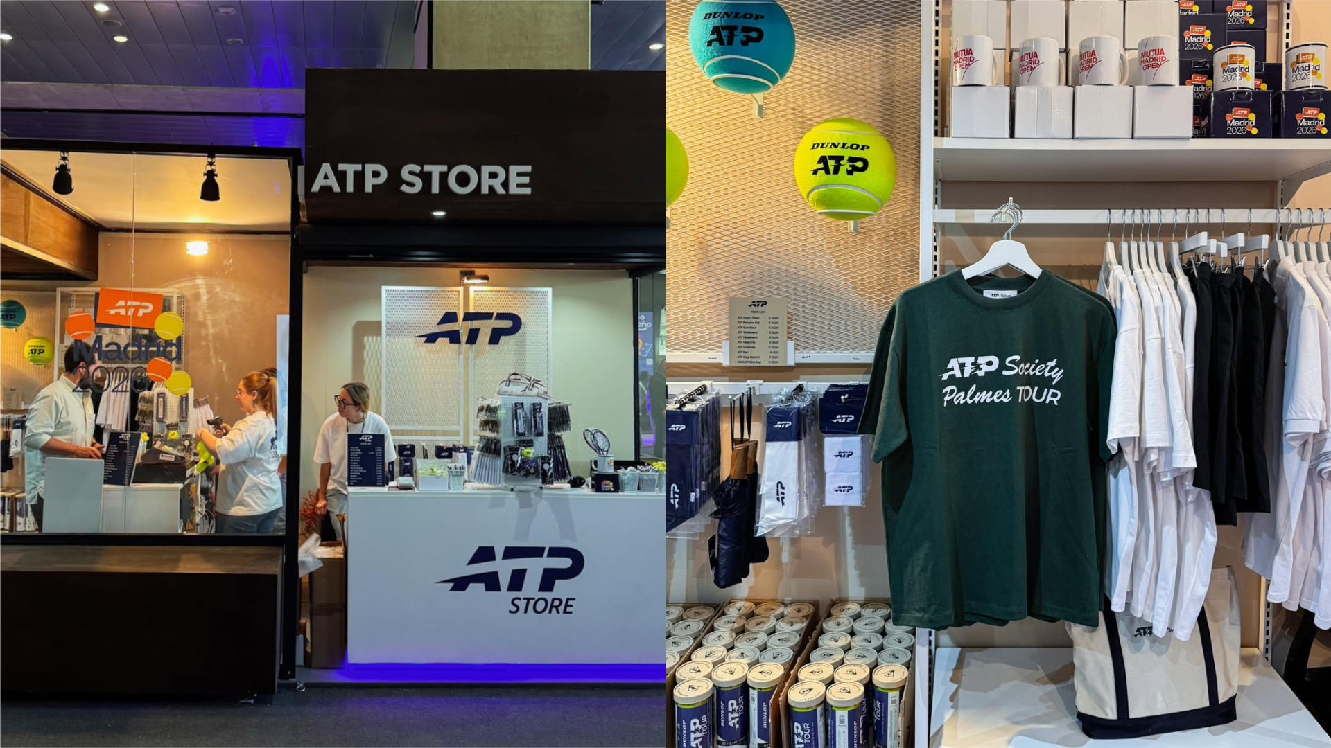 ATP Tour ulazi u maloprodaju sa prvom zvaničnom prodavnicom robe u Madridu