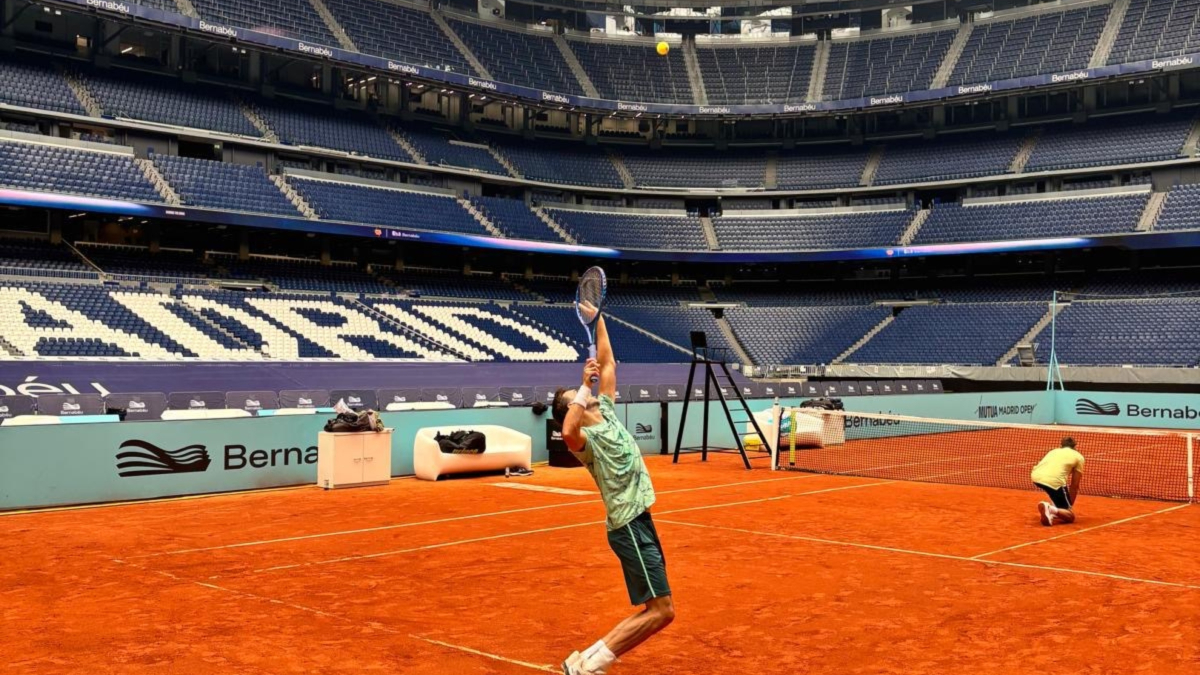 Marsel Granollers, prvi Španac koji je trenirao na Santjago Bernabeu: "Mnogo sam uživao"