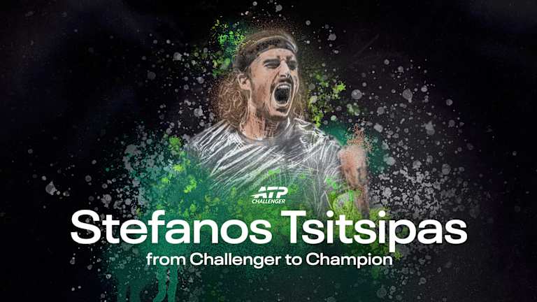 "Ovi mečevi su me naučili kako da preživim", kaže Cicipas na aplikaciji Tennis Channel.