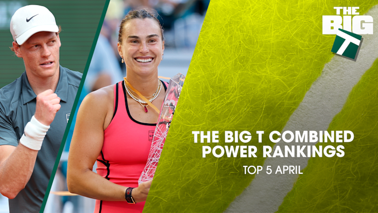 Sinner i Sabalenka se nalaze na vrhu drugog seta rang liste.