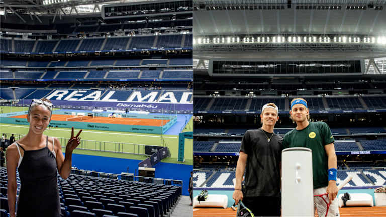 Leilah Fernandez, Jesper de Jong, Zizou Bergs i drugi pali su na stadionu Santjago Bernabeu u Madridu ove nedelje.