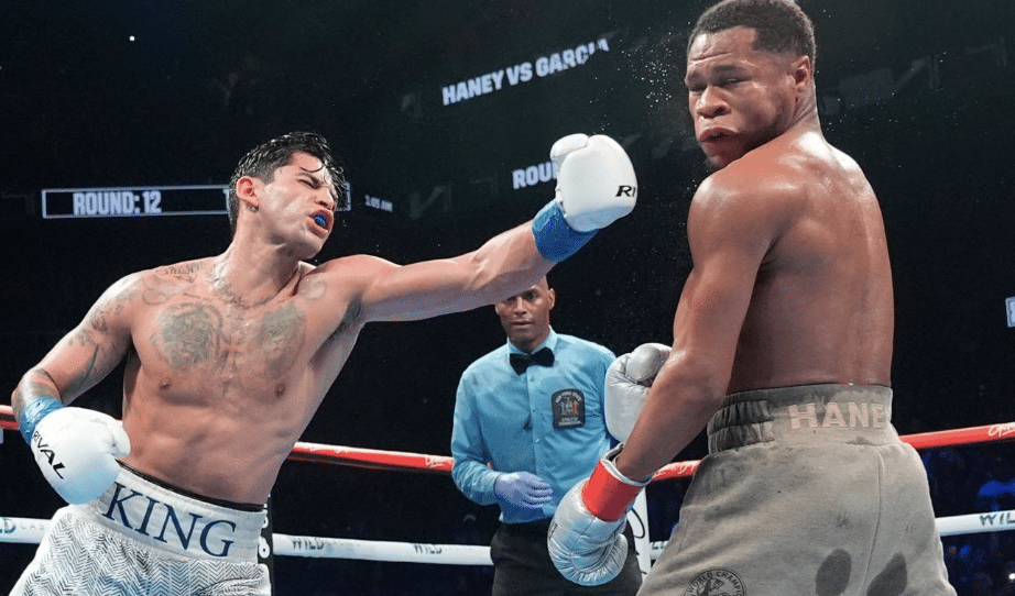 Garcia vs. Hanei Talks Stand