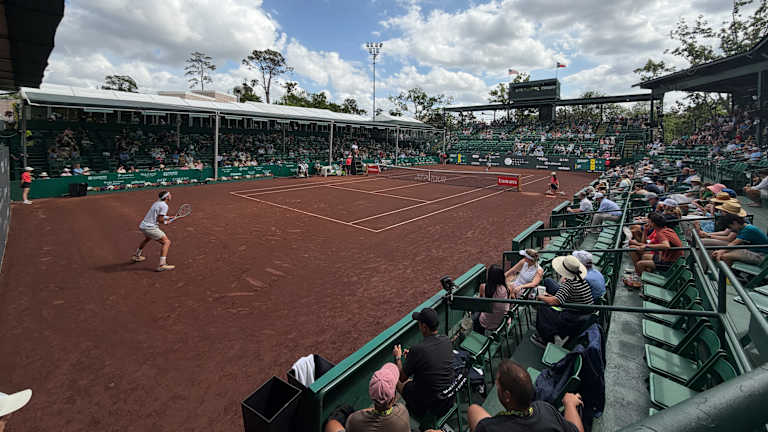 Ne postoji loše mesto u kući na američkom muškom prvenstvu na šljaci.