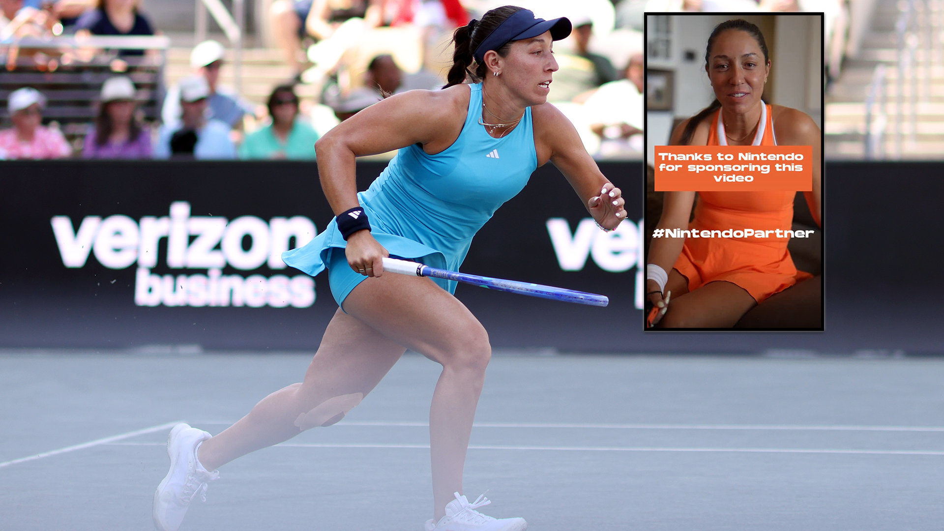 Jessica Pegula je spremna za Mario Tennis "Battle of the Sexes" sa Tailor Fritz