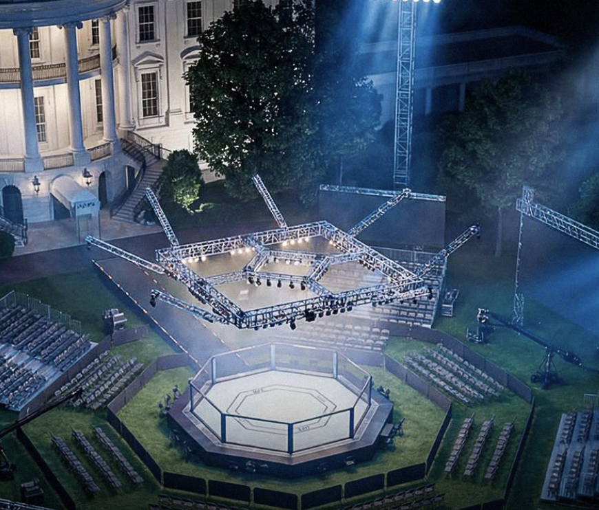 Ko će popuniti mesta na južnom travnjaku Bele kuće za UFC Freedom 250?